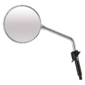 Uno Minda Rv 2011l Rear View Mirror Shatterproof Glass For TVS Jupiter Classic silver product image