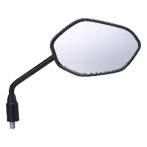Uno Minda Rv 4004r Rear View Mirror Shatterproof Glass For Honda Honda Shine black product image
