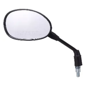 Uno Minda Rv 5006l Rear View Mirror Shatterproof Glass For Hero Splendor Plus black product image
