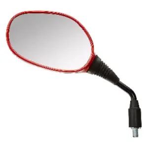 Uno Minda Rv 5011l red Rear View Mirror Shatterproof Glass For Hero Glamour red product image