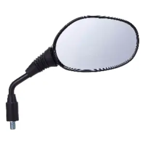 Uno Minda Rv 5011r Rear View Mirror Shatterproof Glass For Hero Glamour Hunk black product image