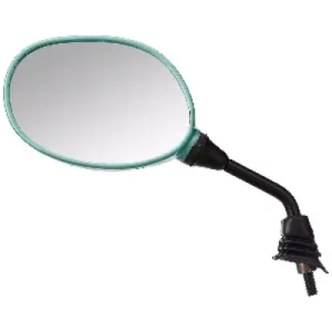 Uno Minda Rv 5013lh grn  shatterproof Rear View Mirror green  for Hero Pleasure product image