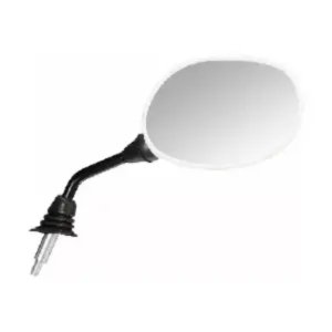 Uno Minda Rv 5013lh wht  shatterproof Rear View Mirror White  for Hero Pleasure product image