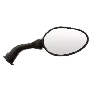 Uno Minda Rv 5016r wht Rear View Mirror Shatterproof Glass For Hero Passion Pro Refresh New Model white And Black product image