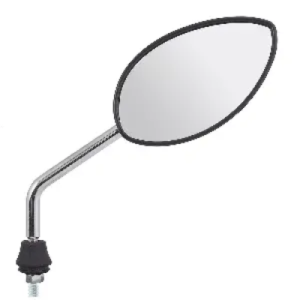 Uno Minda Rv 7003l Rear View Mirror For Yamaha Fascino silver And Black product image