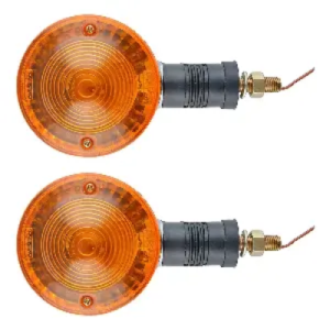 Uno Minda Td 5003 Amber Lens Blinker Lamp Assembly Front Lh rh For Yamaha Rx100 set Of 2 Pcs product image