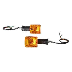 Uno Minda Td 5009bl Amber Lens Blinker Lamp Assembly Front Lh For Hero Splendor Plus set Of 2 Pcs product image