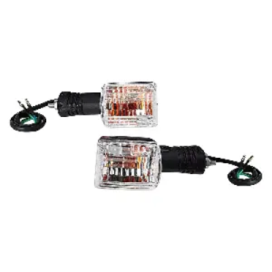 Uno Minda Td 5009un Natural Lens Blinker Lamp Assembly Lh rh For Hero Splendor Pro set Of 2 Pcs product image