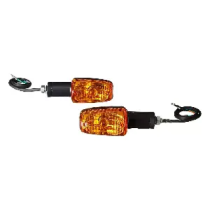 Uno Minda Td 5012c Amber Lens Blinker Lamp Assembly Rear Lh rh For Passion Plus set Of 2 Pcs product image