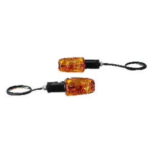 Uno Minda Td 5012cr Amber Lens Blinker Lamp Assembly Rear Rh For Passion Plus set Of 2 Pcs product image