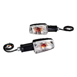 Uno Minda Td 5012fr Natural Lens Blinker Lamp Assembly Front Rh For Passion Pro set Of 2 Pcs product image