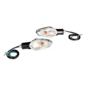 Uno Minda Td 5012j Natural Lens Blinker Lamp Assembly Rear Lh rh For Passion Pro New Model set Of 2 Pcs product image