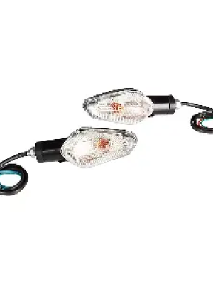 Uno Minda Td 5012j Natural Lens Blinker Lamp Assembly Rear Lh rh For Passion Pro New Model set Of 2 Pcs product image
