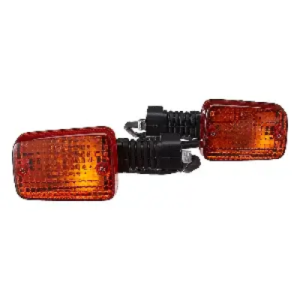 Uno Minda Td 5017a Amber Lens Blinker Lamp Assembly Rear Lh rh For Hero Cd 100ss set Of 2 Pcs product image