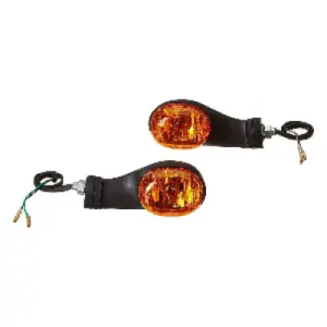 Uno Minda Td 5022al Amber Lens Blinker Lamp Assembly For Hero Cd 100 Rear Lh product image