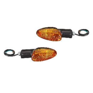 Uno Minda Td 5030a Amber Lens Blinker Lamp Assembly Rear Lh rh For Honda Unicorn set Of 2 Pcs product image