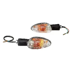 Uno Minda Td 5030b Natural Lens Blinker Lamp Assembly Front Lh rh For Honda Honda Shine set Of 2 Pcs product image