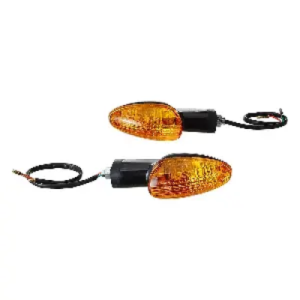Uno Minda Td 5030ua Amber Lens Blinker Lamp Assembly Lh rh For Honda Cb Honda Shine set Of 2 Pcs product image