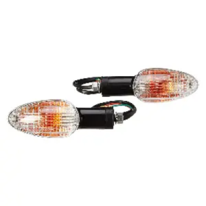 Uno Minda Td 5030un Natural Lens Blinker Lamp Assembly Lh rh For Honda Cb Honda Shine set Of 2 Pcs product image