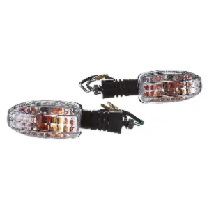 Uno Minda Td 5036cr Natural Lens Blinker Lamp Assembly For Bajaj Platina Rear Rh product image