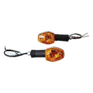 Uno Minda Td 5038a Amber Lens Blinker Lamp Assembly Rear Lh rh For Hero Glamour set Of 2 Pcs product image