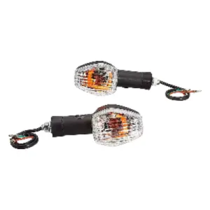 Uno Minda Td 5038cl Natural Lens Blinker Lamp Assembly Rear Lh For Hero Glamour set Of 2 Pcs product image
