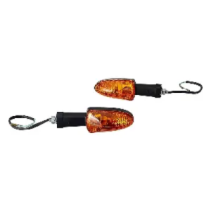 Uno Minda Td 5040ua Amber Lens Blinker Lamp Assembly Lh rh For TVS Apache set Of 2 Pcs product image