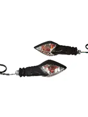 Uno Minda Td 5041a Natural Lens Blinker Lamp Assembly For Bajaj Pulsar 135 Rear product image