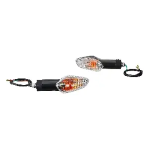 Uno Minda Td 5042 Natural Lens Blinker Lamp Assembly Front Lh rh For Honda Cbf Stunner set Of 2 Pcs product image
