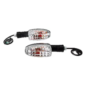 Uno Minda Td 5043fl With M10 Bolt Natural Lens Blinker Lamp Assembly For Bajaj Pulsar Dts Front Lh product image