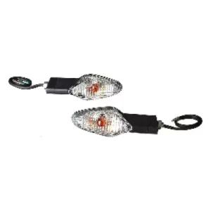 Uno Minda Td 5044u Natural Lens Blinker Lamp Assembly Lh rh For Hero Hunk glamour set Of 2 Pcs product image