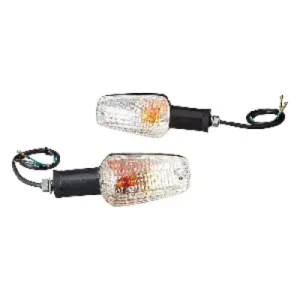 Uno Minda Td 5045cu Natural Lens Blinker Lamp Assembly Rear Lh rh For Hero Karizma set Of 2 Pcs product image