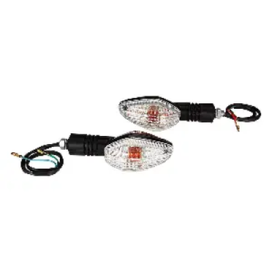 Uno Minda Td 5046ar Natural Lens Blinker Lamp Assembly Rear Rh For Honda Twister set Of 2 Pcs product image