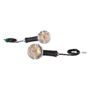 Uno Minda Td 5047c Amber Lens Blinker Lamp Assembly For Bajaj Avenger Street New Model Rear product image