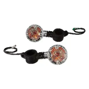 Uno Minda Td 5047d Amber Lens Blinker Lamp Assembly For Bajaj Avenger Cruise Front product image