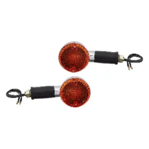 Uno Minda Td 5048a Amber Lens Blinker Lamp Assembly Rear Lh rh For Yamaha Enticer set Of 2 Pcs product image