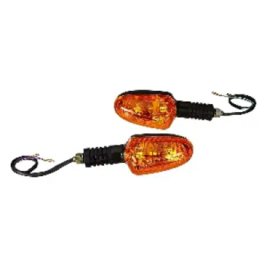 Uno Minda Td 5049 Amber Lens Blinker Lamp Assembly Front Lh rh For TVS Star Sport set Of 2 Pcs product image