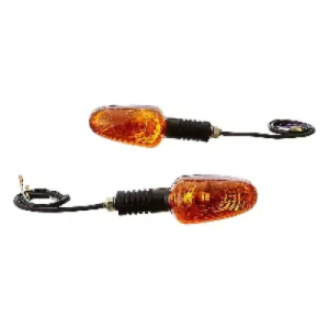 Uno Minda Td 5049a Amber Lens Blinker Lamp Assembly Rear Lh rh For TVS Star Sport set Of 2 Pcs product image