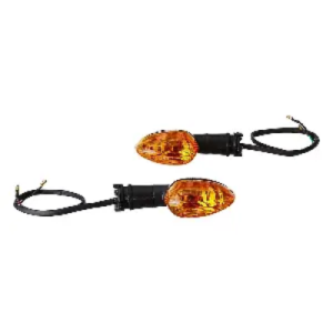 Uno Minda Td 5050a Amber Lens Blinker Lamp Assembly Rear Lh rh For Yamaha Fz set Of 2 Pcs product image