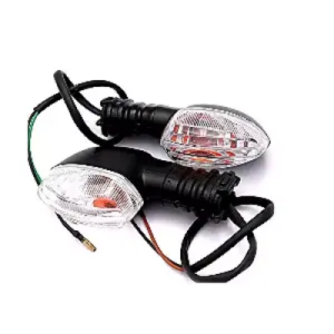 Uno Minda Td 5050c Clear Lens Blinker Lamp Assembly Rear Lh rh For Yamaha R15 set Of 2 Pcs product image