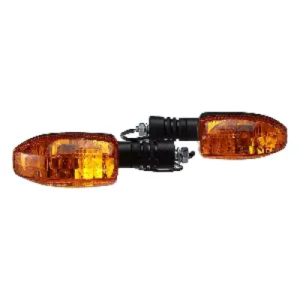 Uno Minda Td 5051 Universal Amber Lens Blinker Lamp Assembly For Bajaj Platina Lh rh product image