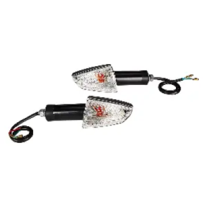 Uno Minda Td 5059 Natural Lens Blinker Lamp Assembly Front Lh rh For Hero Splendor I smart set Of 2 Pcs product image