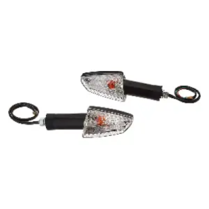 Uno Minda Td 5059a Natural Lens Blinker Lamp Assembly Rear Lh rh For Hero Splendor I smart set Of 2 Pcs product image