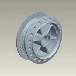 Hubs for 100cc Bikes Front Rear