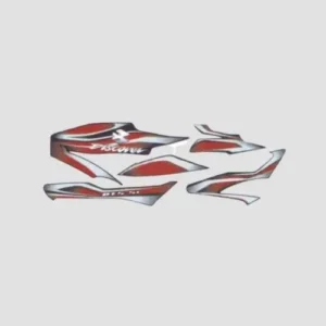 Stckr Set Discover 100 blk Tank red