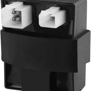 Deutsche Black Plastic Cdi 6 2 Pin Module For Speed Boost Compatible With Bajaj