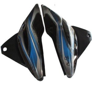 Side Panel Side Cowl Set Fit For Bajaj Discover 100cc Black blue Sticker